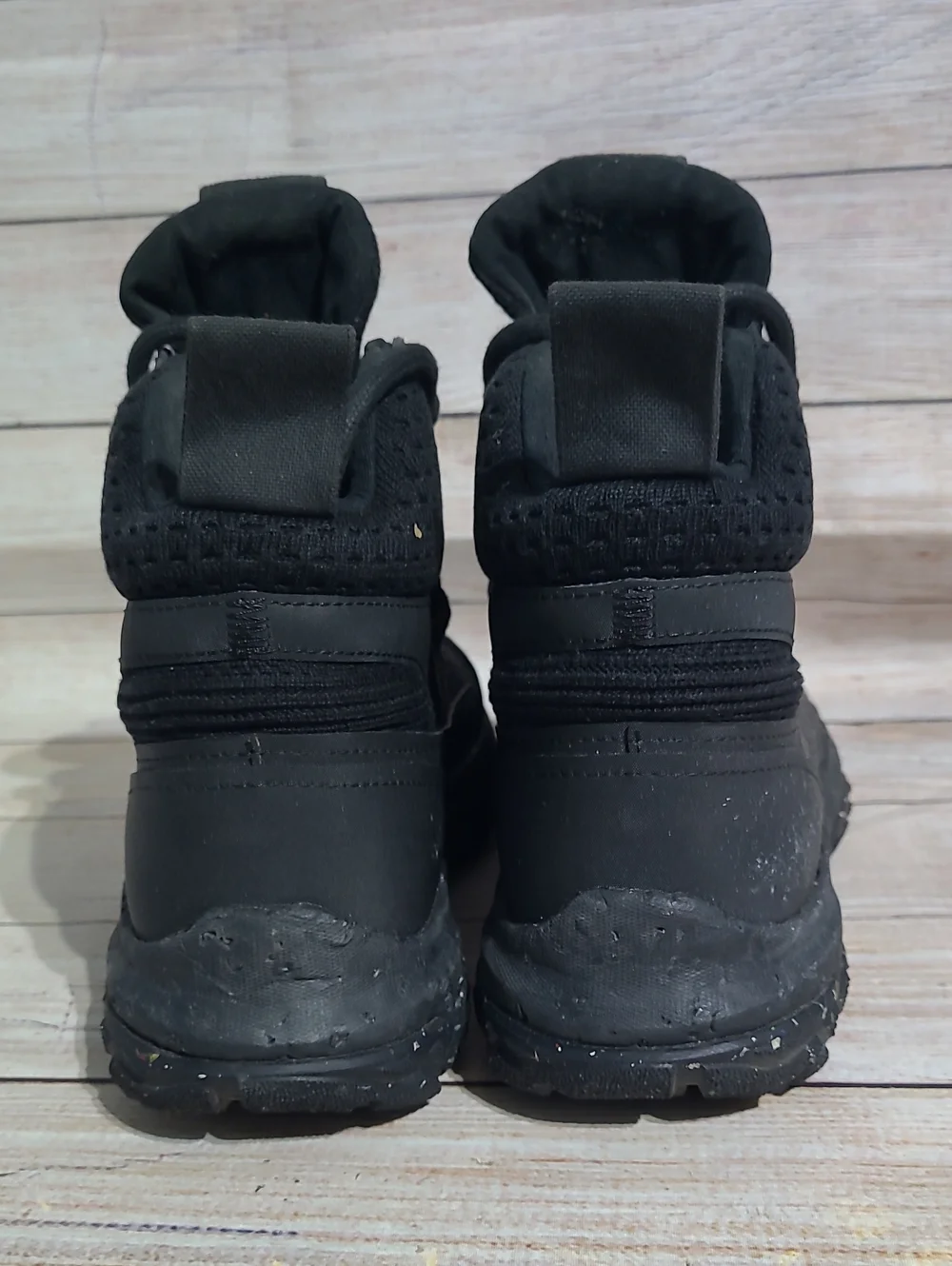 Ralph Lauren Polo-67 Adventure 300 Mid High Top Boots Men's 7-5 Black